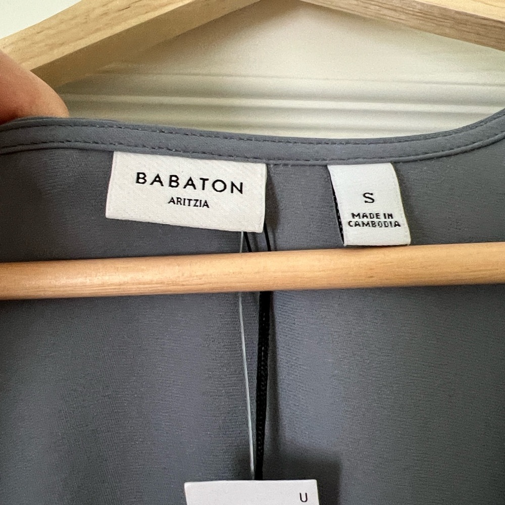 Aritzia Babaton Slate Long Sleeve Dress - Picture 4 of 6